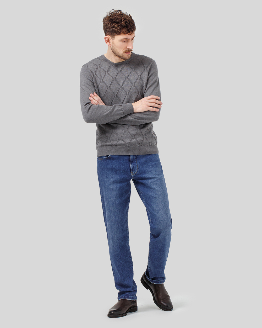 Джинси чоловічі Regular Fit блакитні (арт. 8862300406)