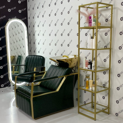 Парикмахерское кресло Bronx Gold