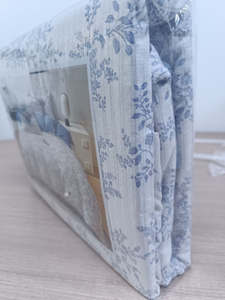 Постельное белье Синие цветы