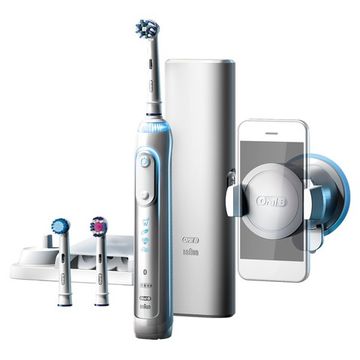 Зубна щітка Oral-B D701.535.5XC Genius 8000 - 3 насадки з функцією Bluetooth + Smart Ring
