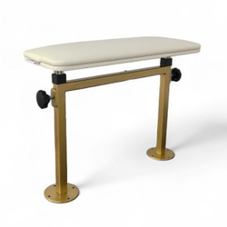 Подставка для педикюра Tertio 7 с регулировкой высоты на золотых ножках