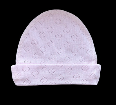 Шапочка, рібана трансфер "Happy ToT" (0-3 міс, 38 см)