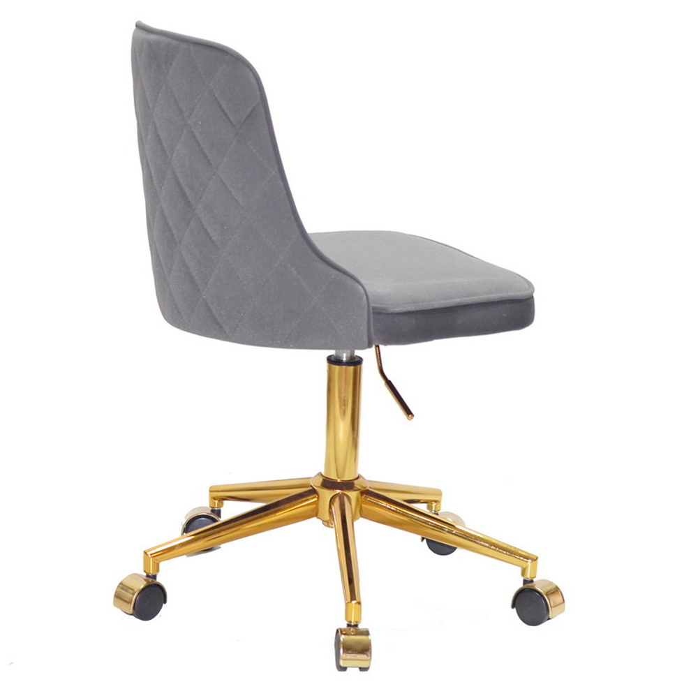 Стул мастера Adamo velor Gold New