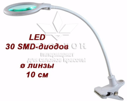 Лампа-лупа настольная 2014 LED 3D