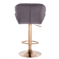 Стільчик для візажу Paris Velor gold