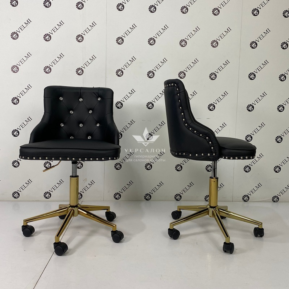 Стільчик майстра Ice Diamant gold black