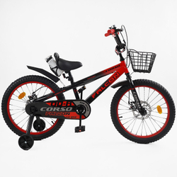 Детский двухколесный велосипед 20 дюймов Corso Falcon с корзиной