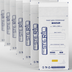 Набор крафт-пакетов 100*200 ProSteril (100 шт) белые
