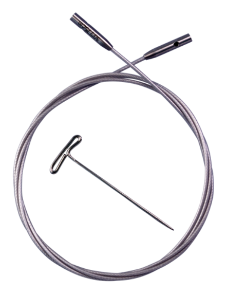 Леска ChiaoGoo SWIV360 Silver Cables - Small [S]