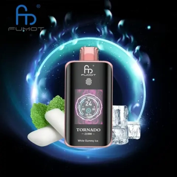 RandM Tornado 25000 - White Gummy Ice 5%