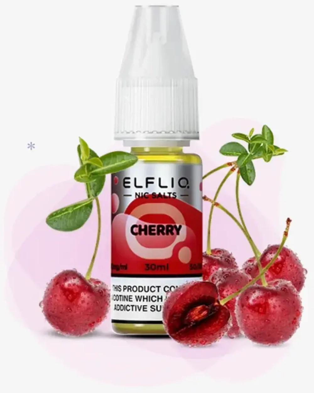 Жидкость ELFLIQ Cherry (Ельфлик Вишня) 30 мл/5%