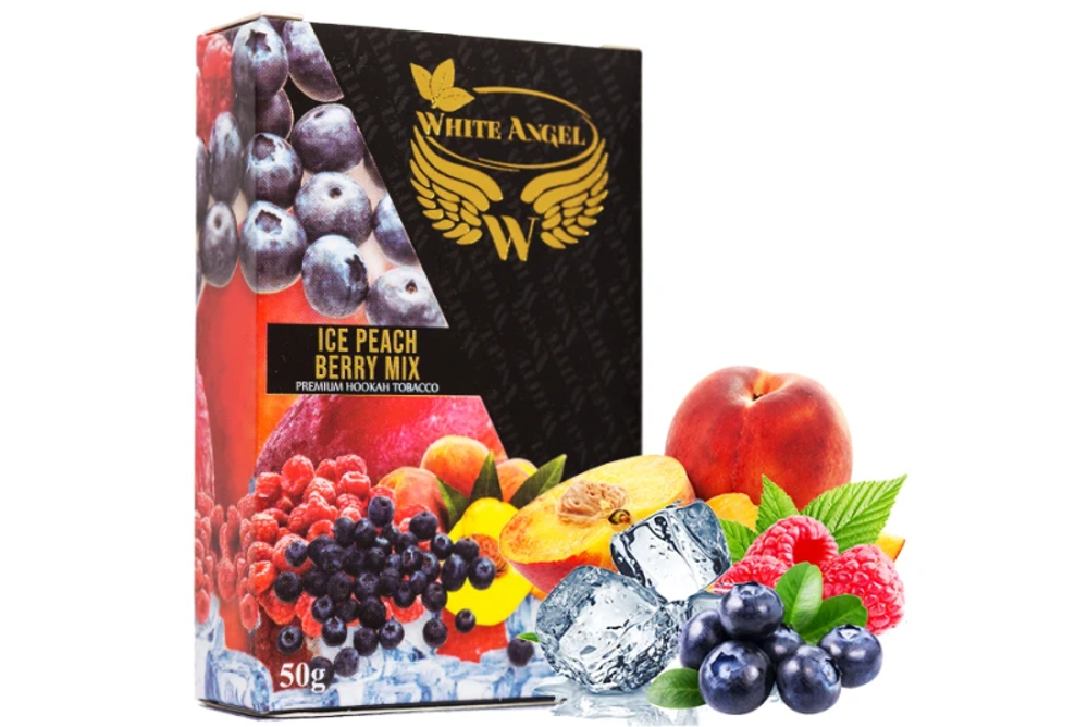 Табак White Angel Ice Peach Berry Mix (Лед Персик Ягодный Микс) 50г Срок годности истёк