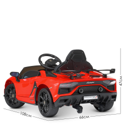 Дитячий електромобіль суперкар Lamborghini (Ламборгіні) 70W M 4787EBLR