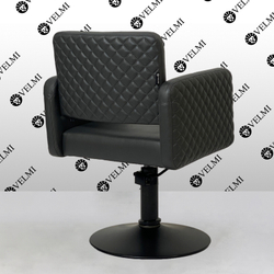 Комплект парикмахерской мебели Polo Premium Lux Black на диске