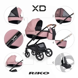 Универсальная коляска 2 в 1 Riko XD PRO