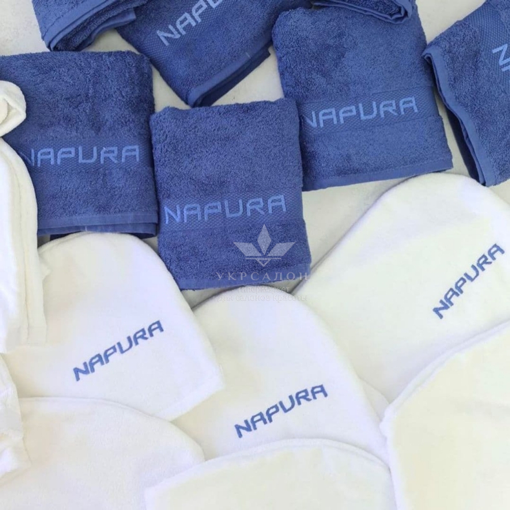 Махровое полотенце и чалма