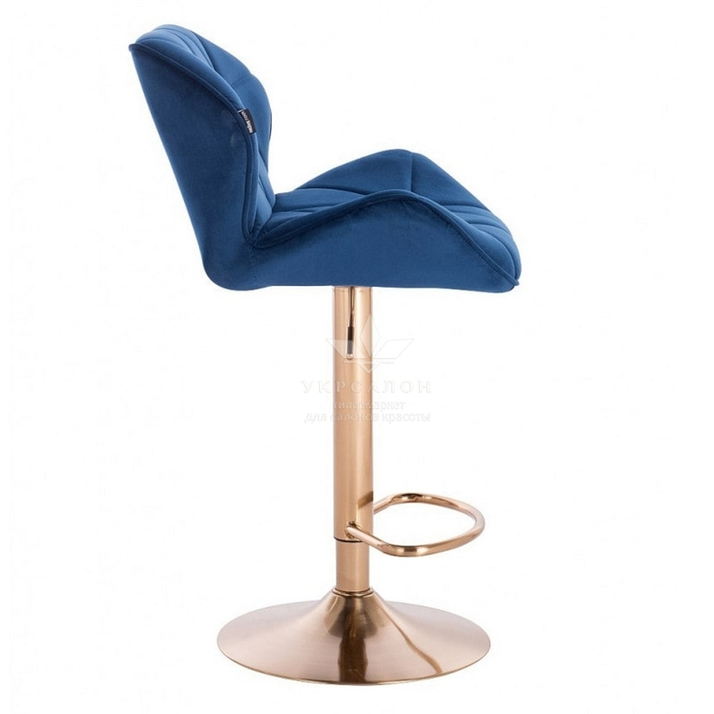 Стільчик для візажу Paris Velor gold