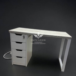 Маникюрный стол Mark SM-100 с металлической ножкой