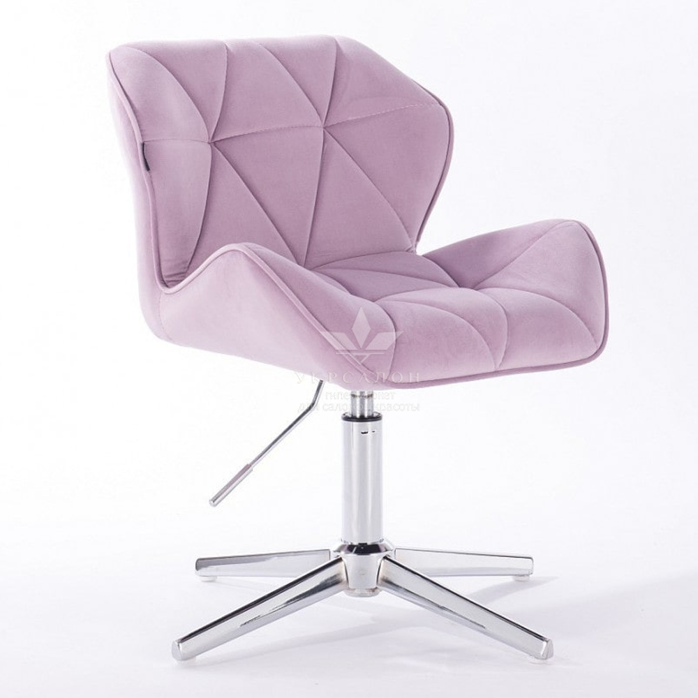 Стільчик клієнта Paris velor cross