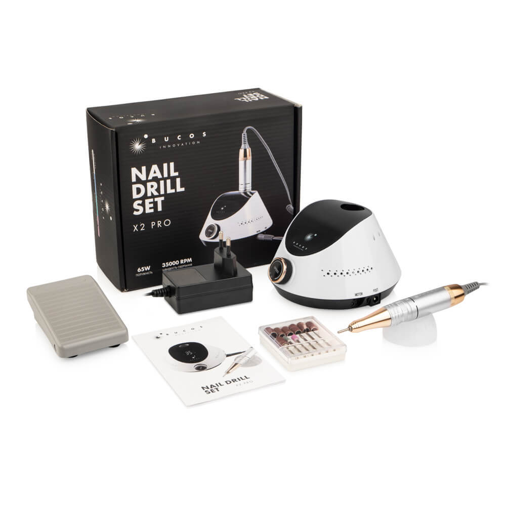 Фрезер для маникюра и педикюра Bucos Nail Drill X2 Pro