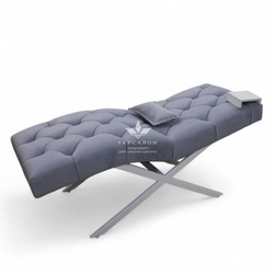 Анатомическая кушетка Mark 444-14 с пуговицами для лашмейкеров и бровистов