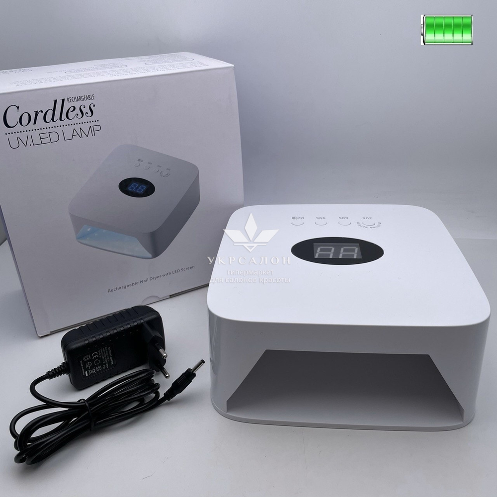 Лампа для маникюра с аккумулятором LED+UV Cordless 50S