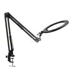 Кільцева настільна світлодіодна лампа LED з регулюванням світла X-LED-10