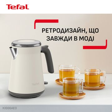 Електрочайник Tefal Collection KI666AE0 Слонова кістка