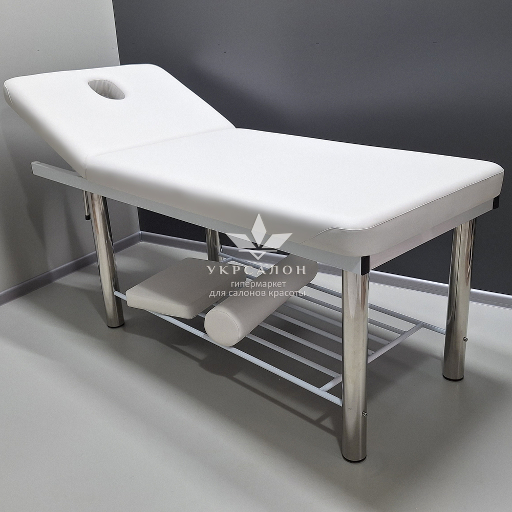 Кушетка масажна стаціонарна КR-75 White