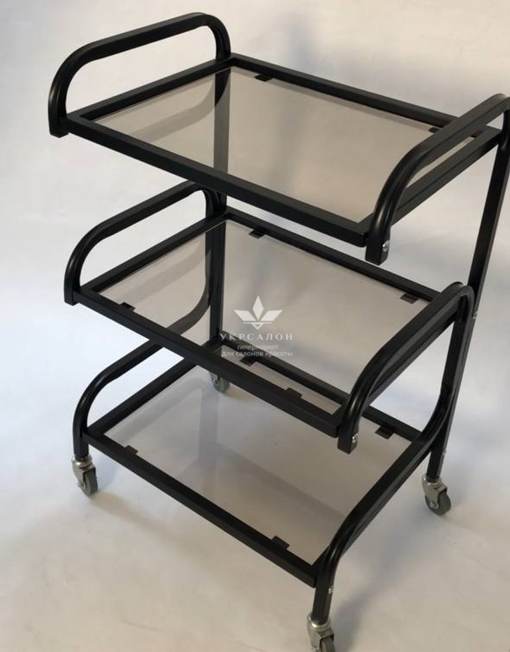 Косметологічний візок S3 чорний