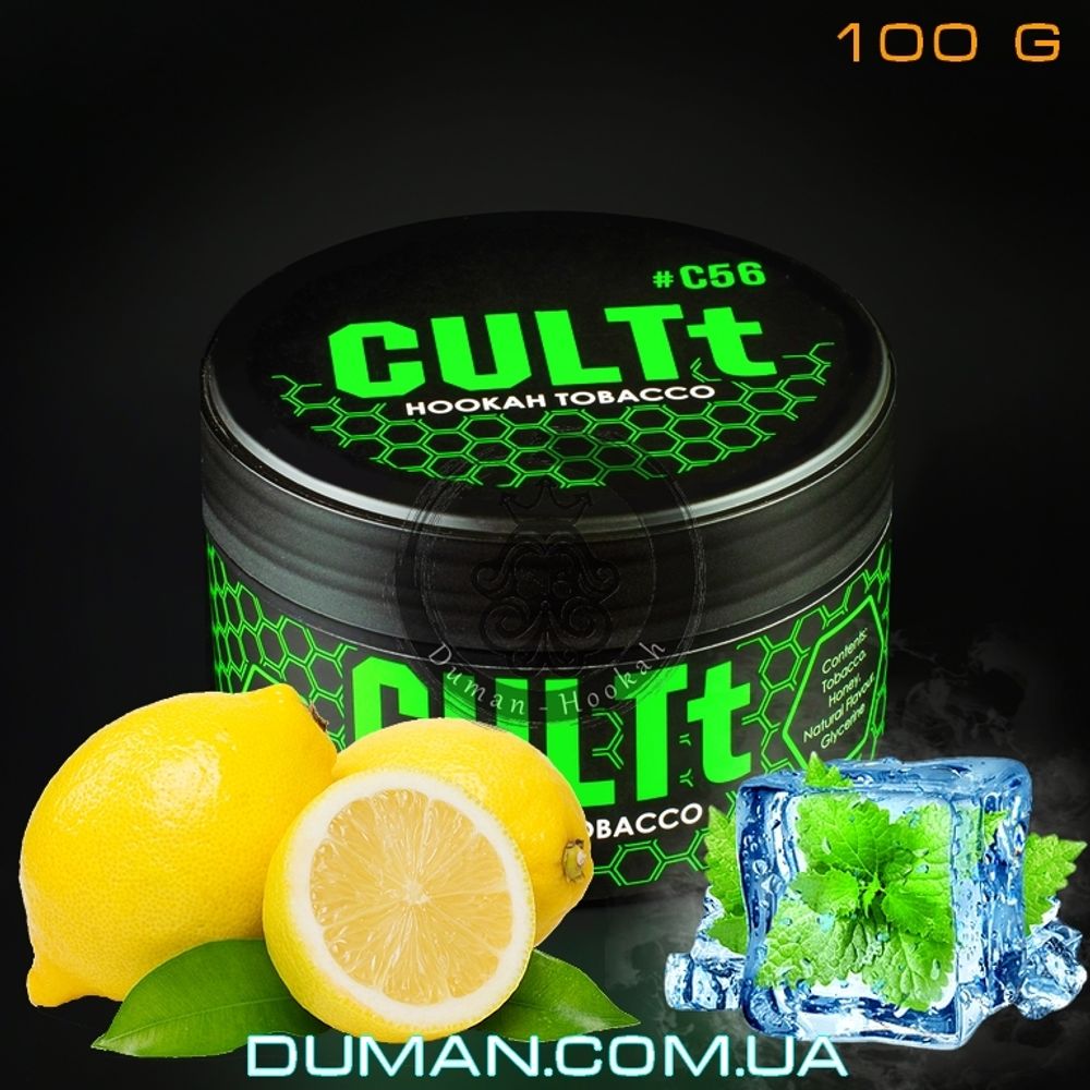 CULTt C56 Lemon Mint Ice (Культ Лед Лимон Мята)