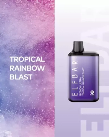 Elf Bar BC5000 Ultra - Tropical Rainbow Blast 5%