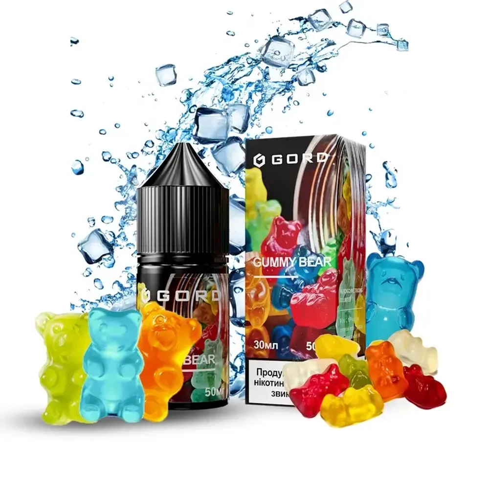 Солевая Жидкость Gord Gummy Bear (Горд Желейные Мишки) 30ml 50mg