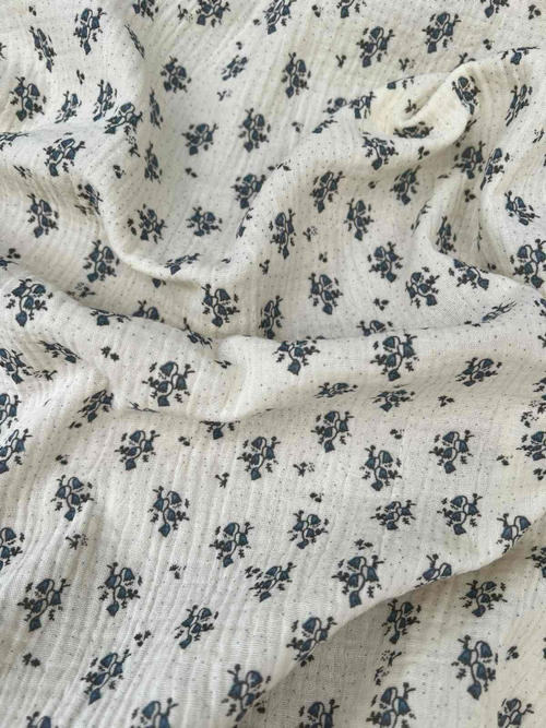 Муслин жатый принт