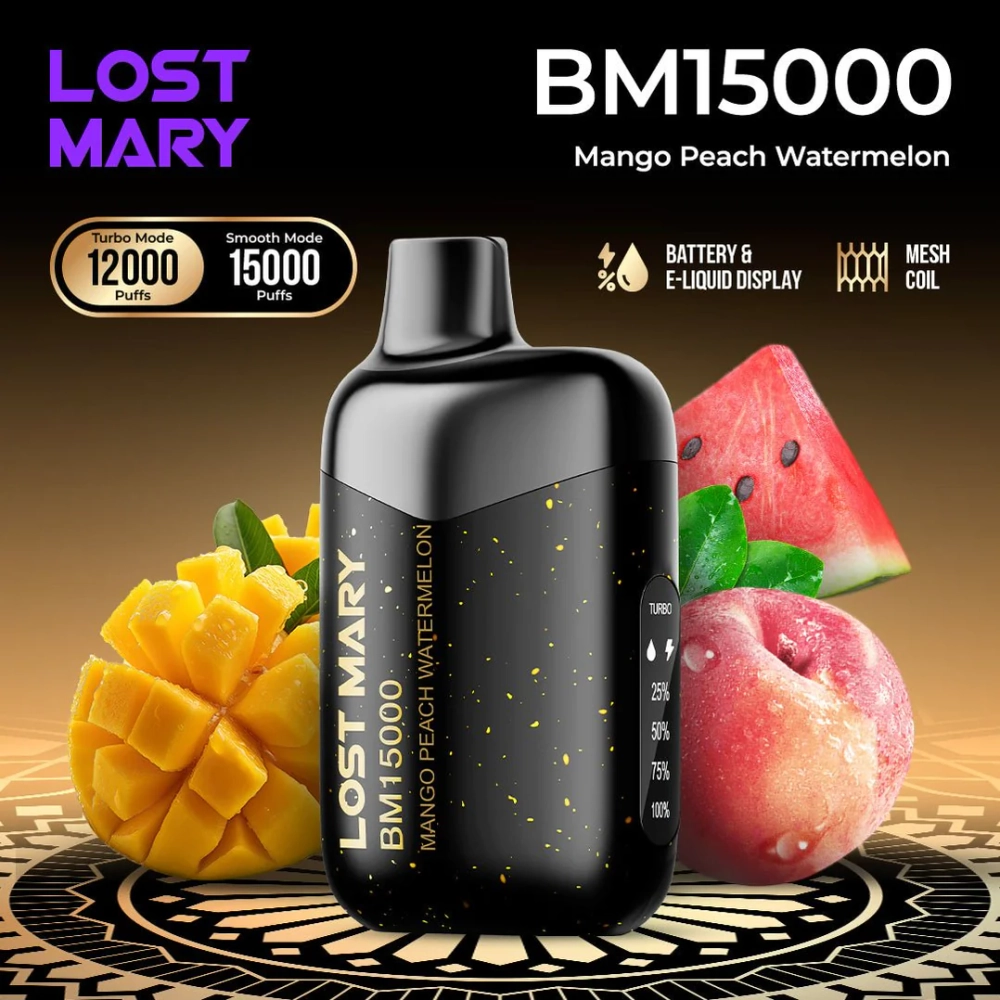 Lost Mary BM15000 - Mango Peach Watermelon (2% nic)