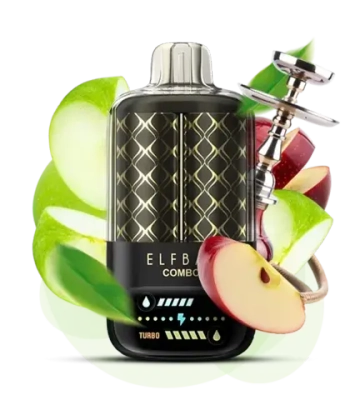 Elf Bar Combo 25000 - Green Apple & Double Apple Shisha, Mix (5% nic)