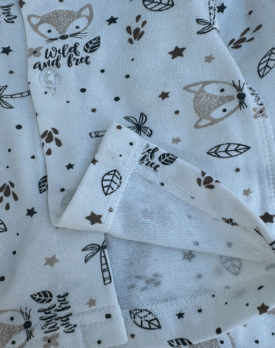 Комплект 3в1: кофта, повзунки, шапочка "Малятко", футер ТМ “Пташка”