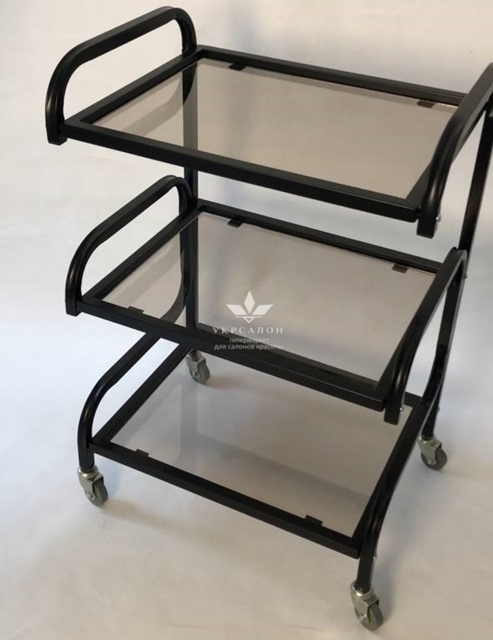 Косметологічний візок S3 чорний