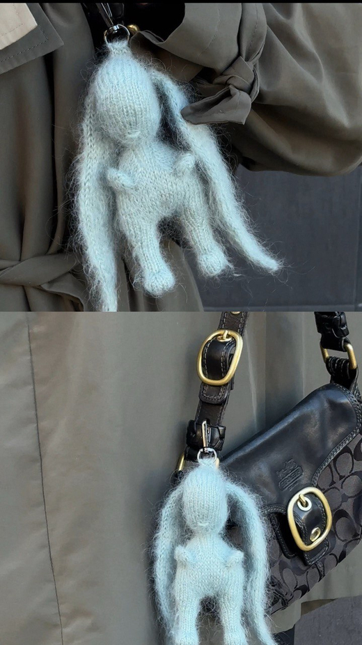 Little bunny keychain