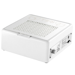 Настольная маникюрная вытяжка с HEPA фильтром Teri 800, цвет белый (сетка белая)