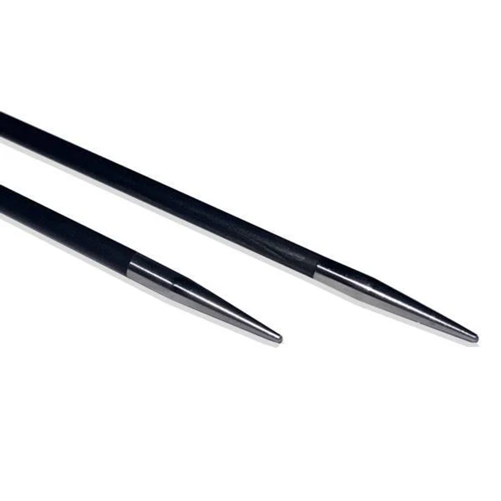 Cпицы ChiaoGoo Forté Stainless Steel & Carbon Fiber Tips (10 cm)