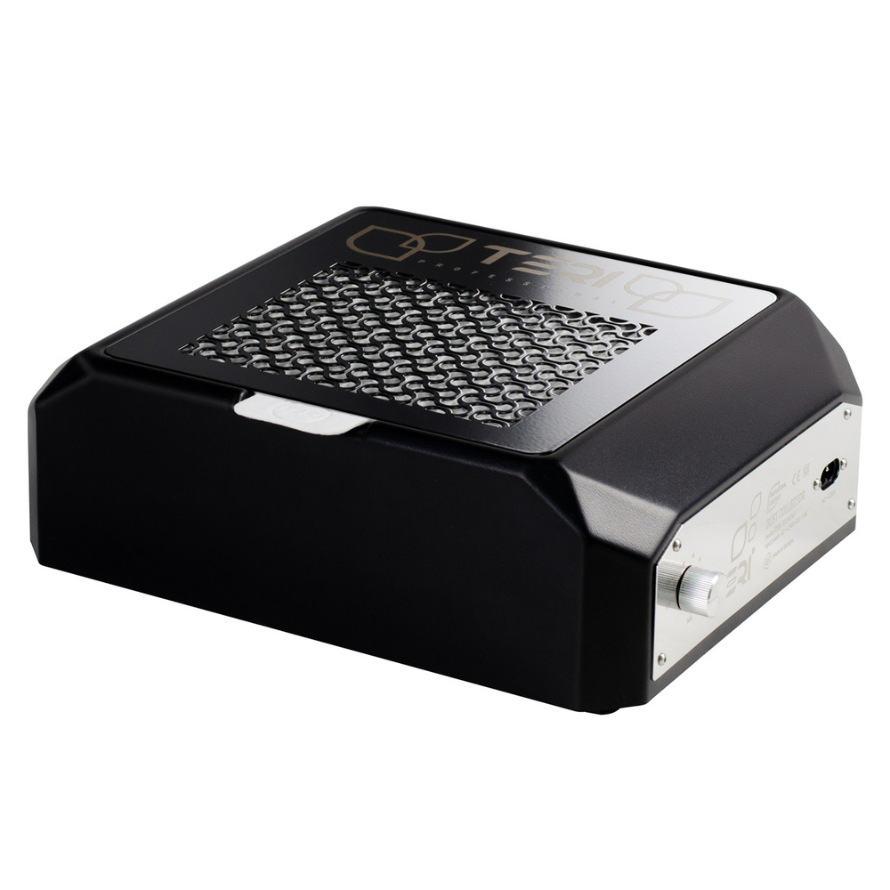 Настольная маникюрная вытяжка с HEPA фильтром Teri Diamond, цвет черный (сетка черная)