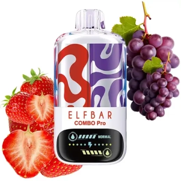 Elf Bar Combo Pro 30000 - Strawberry / Grape (5%)