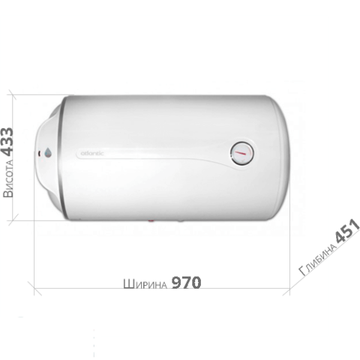 Бойлер ATLANTIC HM 100 D400-1-M