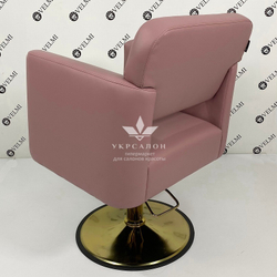 Перукарське крісло Eliot Gold на диску