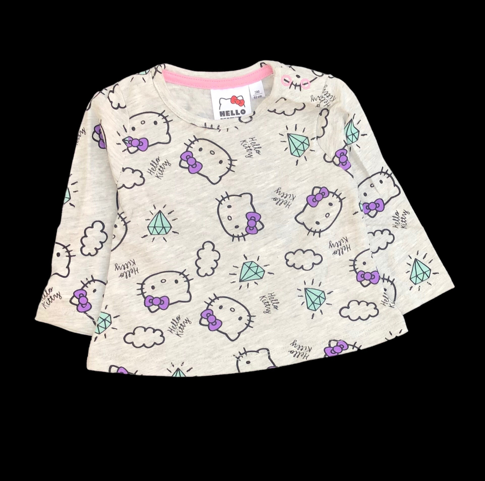 Реглан "Hello Kitty", бавовна ТМ "TVM"