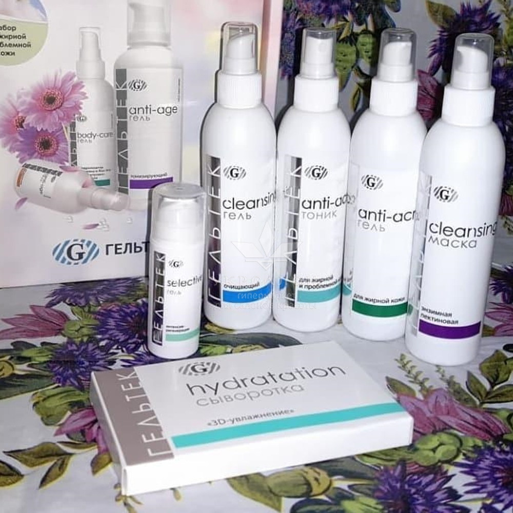 Гель для обличчя Інтенсив-регенерація серії Selective, Гельтек