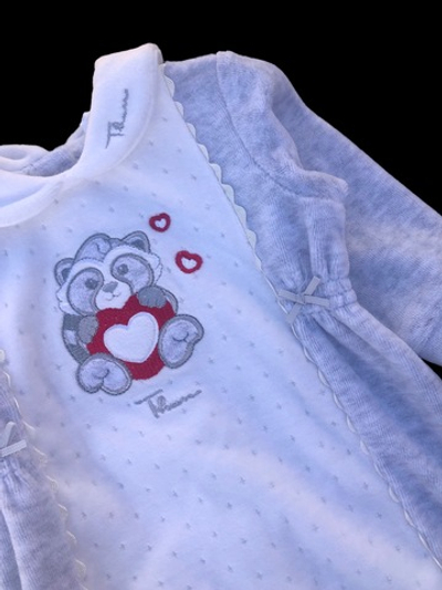 Чоловічок "Єнотик", велюр ТМ "OVS" (56 см)