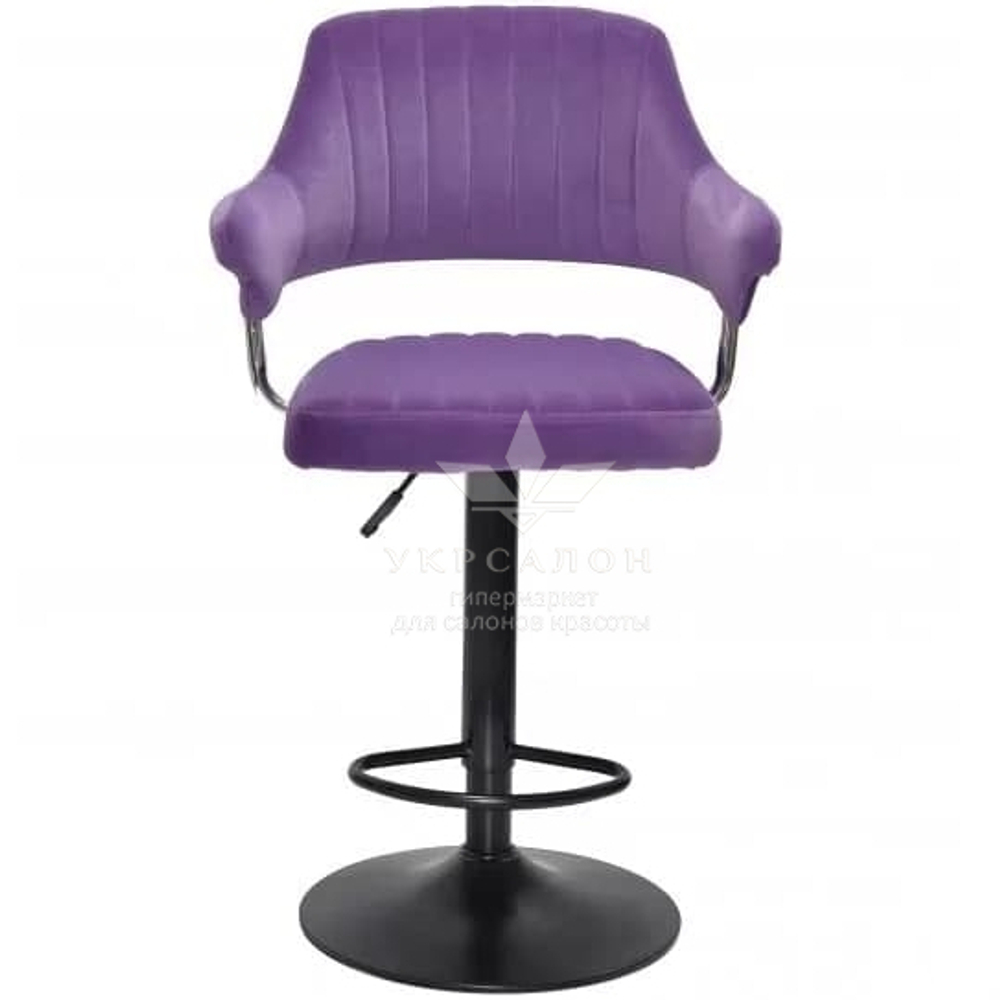 Стілець для візажу Jef velor black