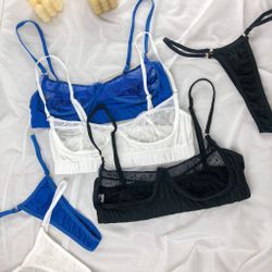 Сексуальний комплект прозорою чашкою